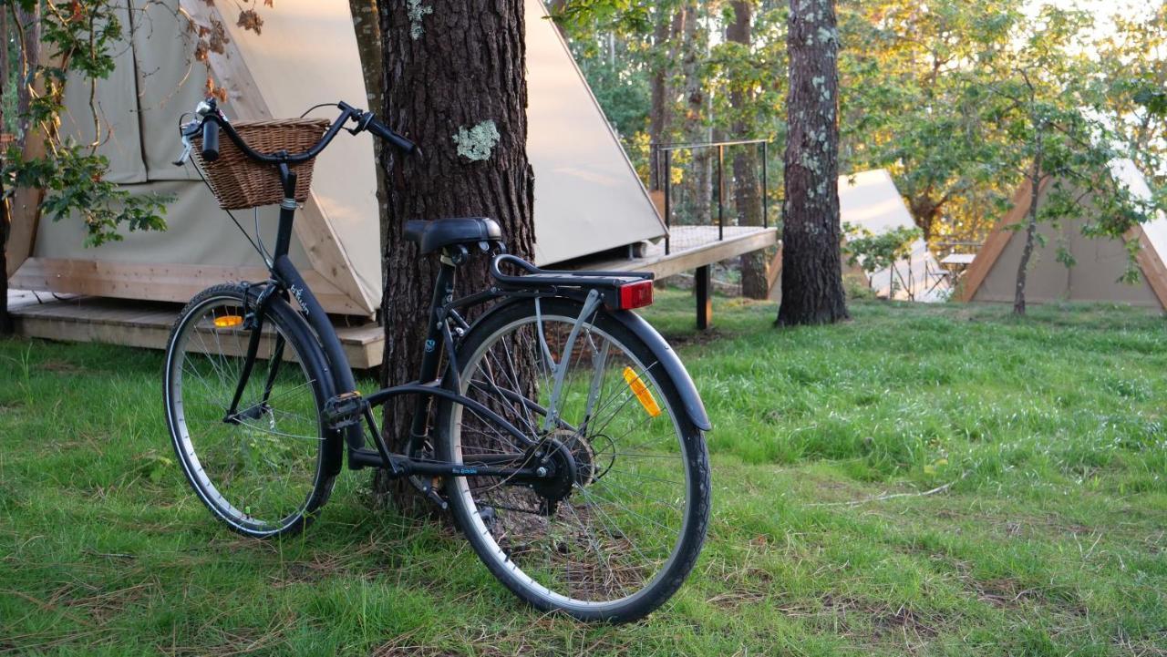 Отель Amaraxe Ecoglamping Миньортос Экстерьер фото